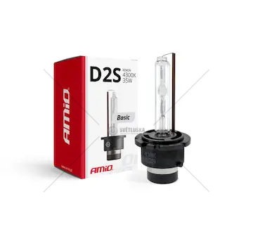 Výbojka D2S 4300K xenonová AMiO BASIC