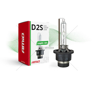 Výbojka D2S LONGLIFE 5500K xenonová OEM AMiO LONG LIFE