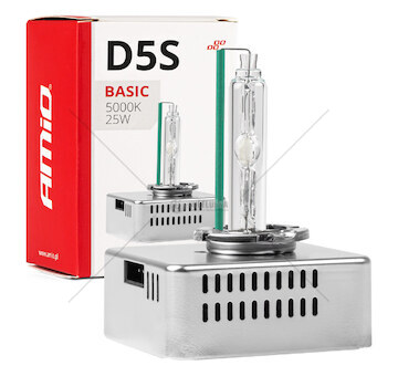 Výbojka xenonová D5S 25W 5000K AMiO BASIC AMiO-02941