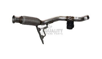 Výfuk 1.díl + klapka škrtící