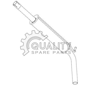 Výfuk střední díl (26)