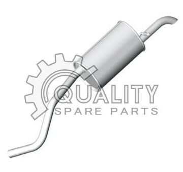 Výfuk zadní díl (126)