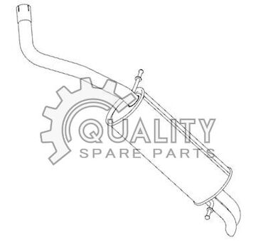 Výfuk zadní díl (34)