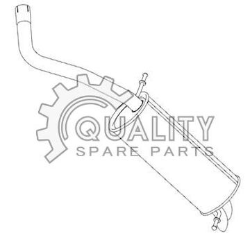 Výfuk zadní díl (43)