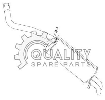 Výfuk zadní díl (44)