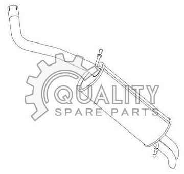 Výfuk zadní díl (47)