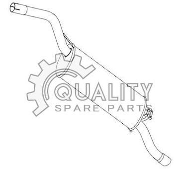 Výfuk zadní díl FE 1.3 (7)