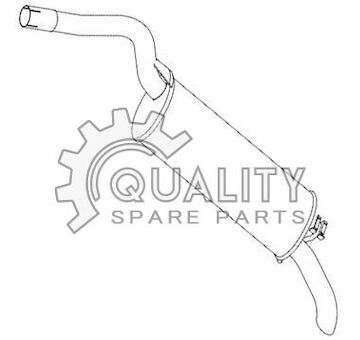 Výfuk zadní díl FE 1.9D (15)