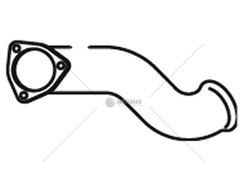 Výfuková trubka DINEX DIN21181