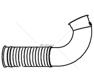 Výfuková trubka DINEX DIN21280