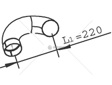 Výfuková trubka DINEX DIN21724