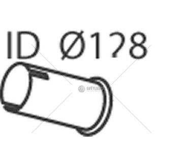 Výfuková trubka DINEX DIN28727