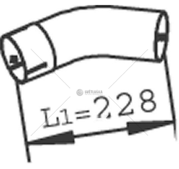 Výfuková trubka DINEX DIN28753