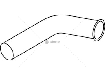 Výfuková trubka DINEX DIN68649