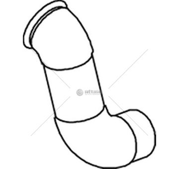 Výfuková trubka DINEX KRA-DIN69165