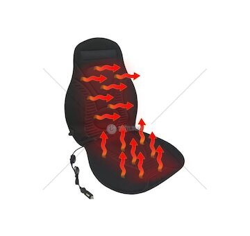Vyhřívaný potah sedadla SYMBOL, s termostatem, 12 V COMPASS