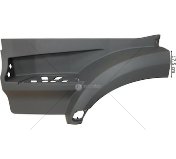 Výklenek stupátka MB ACTROS MP4 levý LAMIRO 198024EX