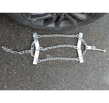 Vyprošťovací řetězy sněhové 2ks - sada