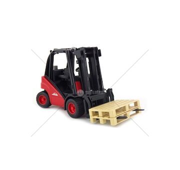 Vysokozdvižný vozík Linde H30D+ 2 palety 02511 BRUDER