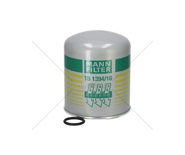 Vysoušecí patrona vzduchu, pneumatický systém MANN-FILTER TB 1394/16 x