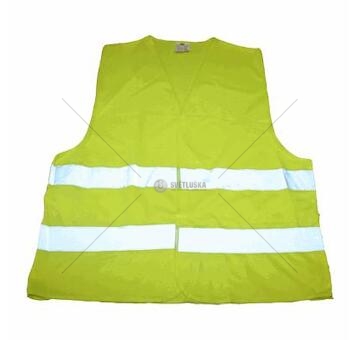 Výstražná vesta reflexní žlutá velikost XL CE