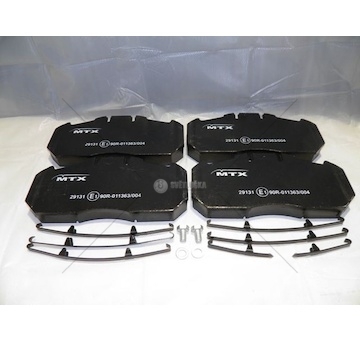 Vystrazny kontakt, opotrebeni oblozeni MTX MTX-29131