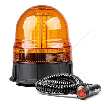 Výstražný maják LED W09M MAG/3 BOLT, ECE R10 80LED 12/24V IP56