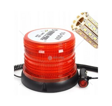 Výstražný maják, světlo oranžové 10-30V, 40 LED M82710 MAR-POL