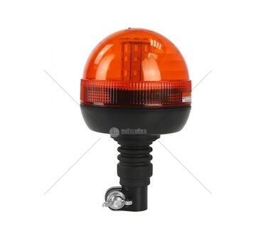 Výstražný maják, světlo oranžové 12-24V 8W 40 LED MAR-POL