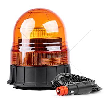Výstražný maják W02M magnetický R65 R10 39LED 12 / 24V IP56 AMIO-02300