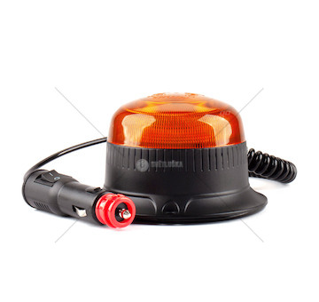 Výstražný maják W21ml Magnetický / 3 šrouby R65 R10 18LED 12/24V IP56