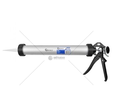 Vytlačovací pistole 600 ml hliníková GEKO