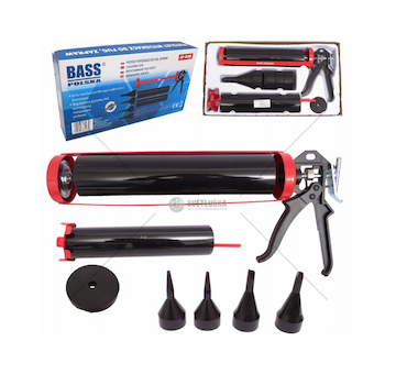 Vytlačovací pistole s příslušenstvím BASS