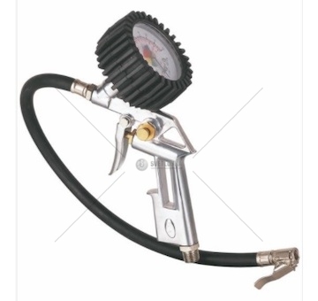 Vzduchová pistole s manometrem 1/4