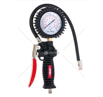Vzduchová pistole s manometrem 1/4