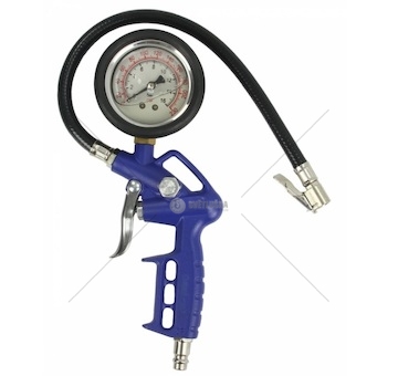 Vzduchová pistole s manometrem 1/4