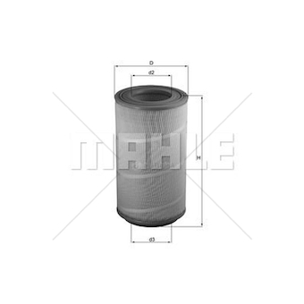 Vzduchový filtr MAHLE LX 1025