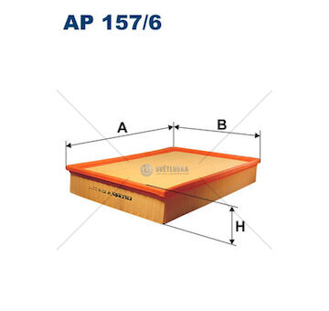 Vzduchový filtr mercedes sprinter 06> 906 519 cdi WFIL AP 157/6