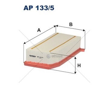 Vzduchový filtr renault clio ii 98> 1.5 dci WFIL AP 133/5