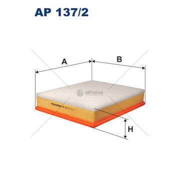 Vzduchový filtr renault mascott 99> 2.8 d WFIL AP 137/2