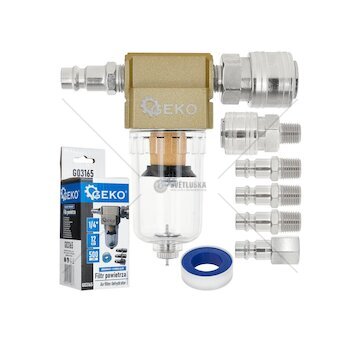 Vzduchový filtr s odlučovačem vody, závit 1/4