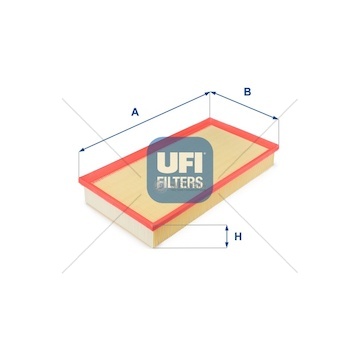 Vzduchový filtr vw golf iv 97> 1.9 tdi WUFI 30.077.00