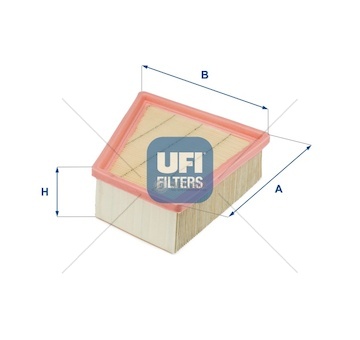Vzduchový filtr vw polo iii 94> 1.9 tdi WUFI 30.133.00