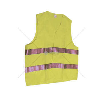 Warning Marking GILET CL. 2 EN 471 RIFRANGENTE GIALLO BICMA