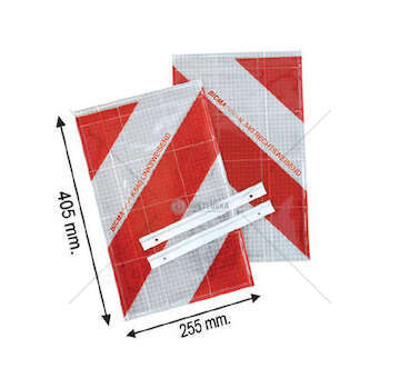 Warning Marking KIT BANDE DX SX PER SPONDE IDR.CON SUPPORTO BICMA