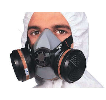 Warning Marking SEMIMASCHERA TP2000-R CON 2 FILTRI 95520 BICMA