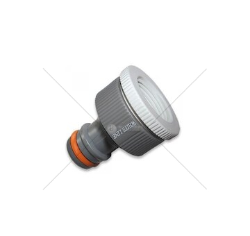 WHITE LINE konektor na kohoutek s vnitřním závitem 1" a redukcí 3/4" POWER JET