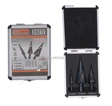 WIERTLA STOPNIOWE DO METALU 4-32MM 3EL.  C9272