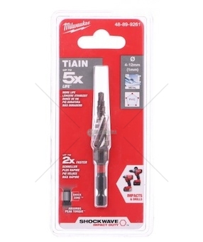 WIERTLO STOPNIOWE 4-12/1MM UDAROWE C8546 48899261