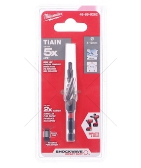 WIERTLO STOPNIOWE 4-12/2MM UDAROWE C8546 48899262